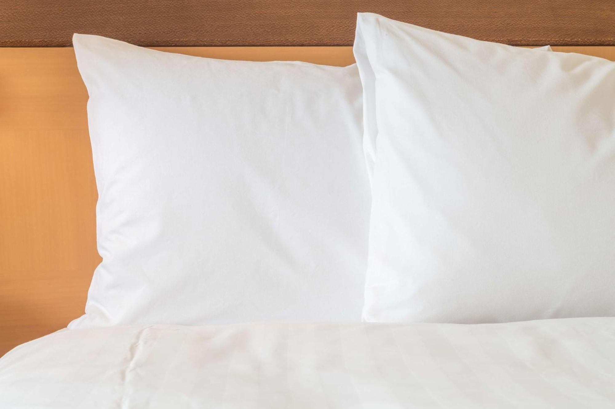 Holiday Inn Gurugram Sector 90 By Ihg Gurgaon Zewnętrze zdjęcie Two pillows on a bed
